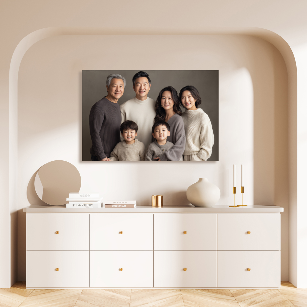 가족사진_액자